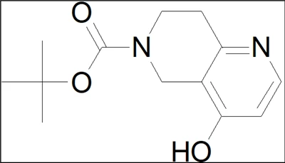 Tert-butyl 4- hydroxy -7, 8- dihydro -1, 6- нафтиридин -6 (5h) -carboxylate; CAS NO .: 1823566-38-6